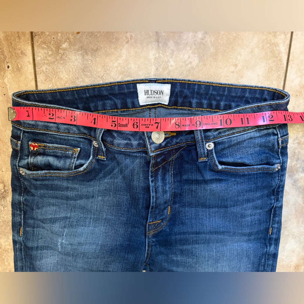 Hudson 5 pkt Mia Midrise Flare Jeans in Beaudry Women’s 25 - Picture 10 of 10
